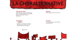 Desktop Screenshot of choralternative.org
